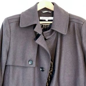 Kenneth Cole Wool Trenchcoat - Eye Catching Style